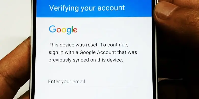 samsung google frp lock screen